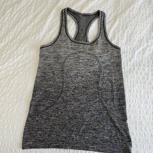 Lululemon Grey ombre swiftly tech racerback tank